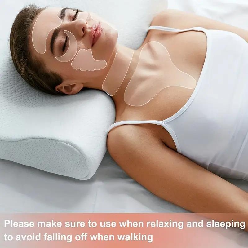 Reusable Clear Face Wrinkle Patches, 16pcs set Silicone Patches for Breast and Face Tights Wrinkles, Face Lifting Stickers, Skin Care Tools for Women