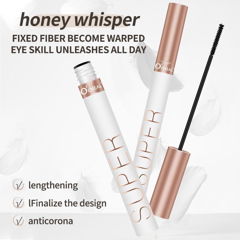 Long Lasting Mascara, 1 Box Natural Curl Eyelashes Mascara, Eye Lashes Lengthening Volumizing Mascara Stick, Professional Eye Makeup Products