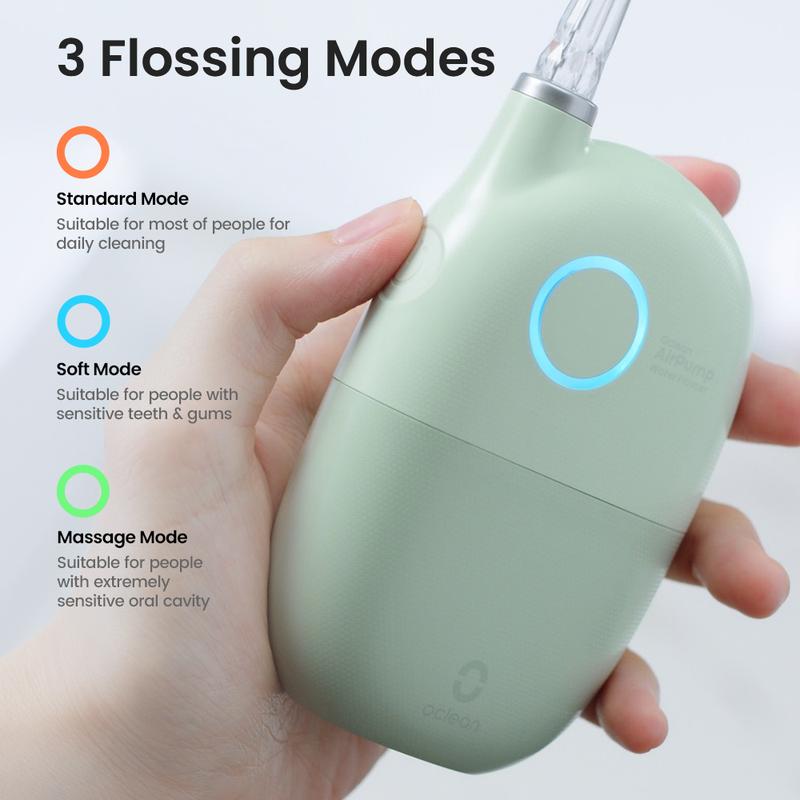 [BF CM Deals] Oclean A10 Water Flosser, Palm-sized, Rechargeable, Dual Flossing Power with AirPump Tech,Perfect for braces, office, Christmas gift