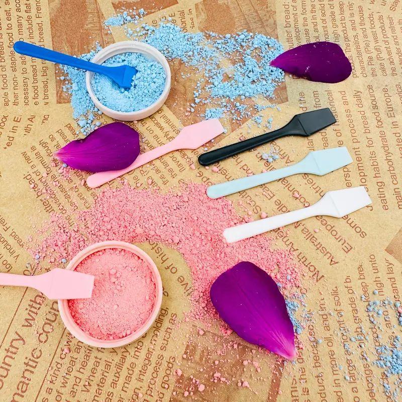 Disposable Makeup Spatula, Multi-purpose Mini Makeup Spatula, Makeup Spatula for Cream, Lotion, Skincare, Eyeliner, Lip Balm, Cosmetic Spatula for Home and Travel