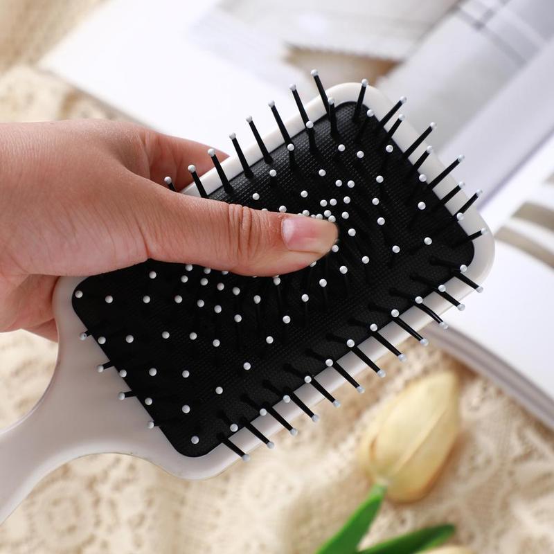 Sunflower Pattern Hair Brush, Scalp Massage Air Cushion Comb, Curly Hair Detangling & Styling Tool for Women & Girls, Christmas Gift