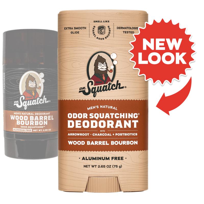 Dr. Squatch - Wood Barrel Bourbon Deodorant