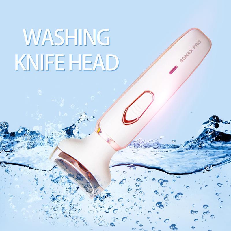 4 in 1 Electric Hair Removal Tool, USB Rechargeable Grooming Kit for Body, Face, Nose, Arms, Legs, Bikini Area, Body Razor for Women