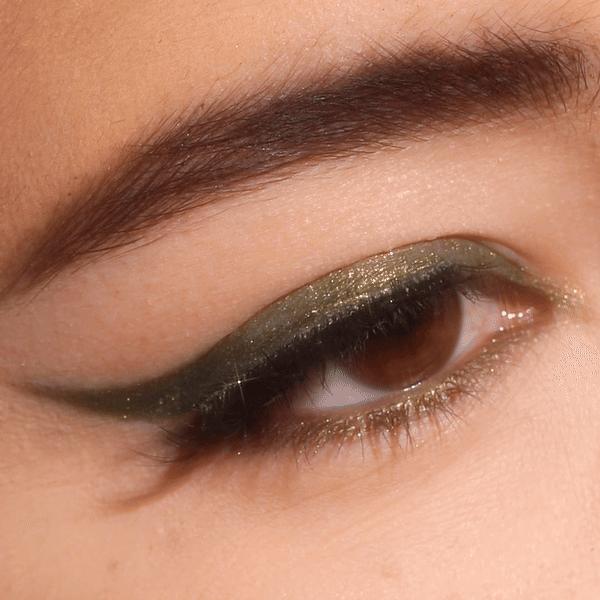 Statement Shimmer Liner (004, Golden Olive)