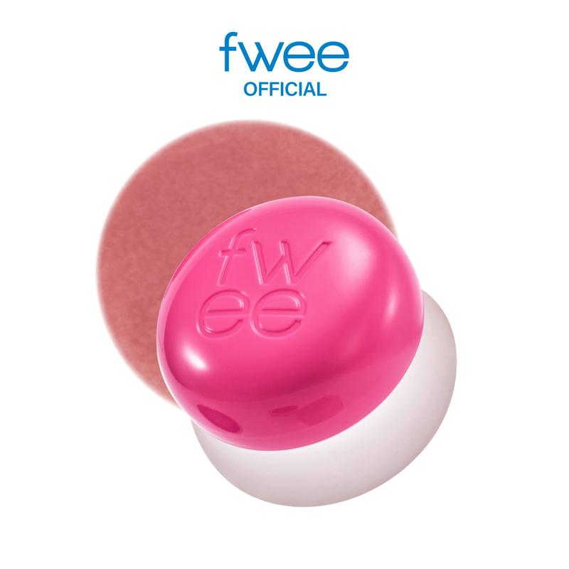 fwee Lip&Cheek Blurry Pudding Pot | Makeup Blush and Blurred Matte Lips | Pudding Texture, Airbrushed Finish | 30 Colors