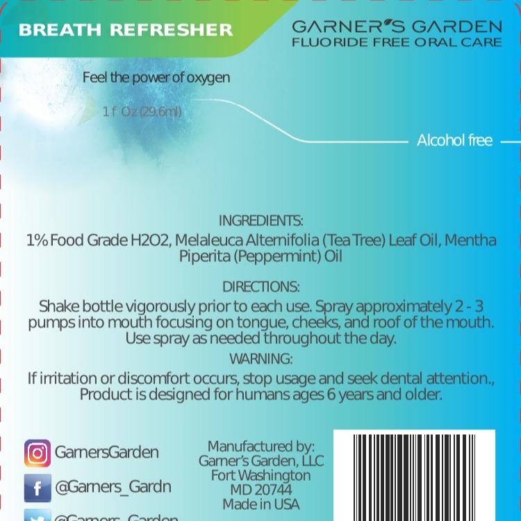 Natural Breath Freshener Spray, 1 oz Oral Breath Spray for Fresh and Clean Teeth