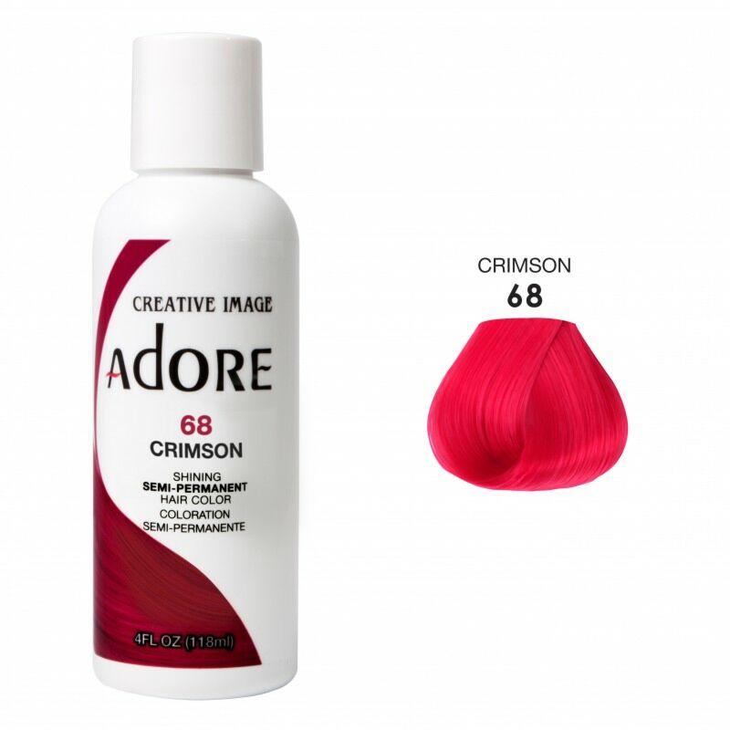 Adore Semi-Permanent  Hair Color Hair Dye Multicolor Haircare Silky Pastel