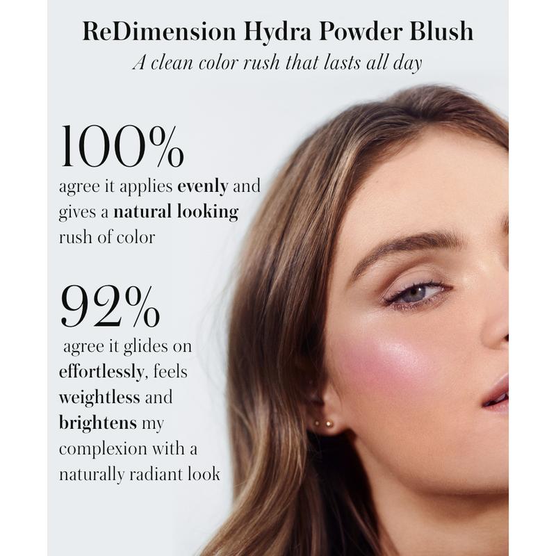 ReDimension Hydra Powder Blush Makeup with  Compact -       Organic Gel Nourishing Calcium French