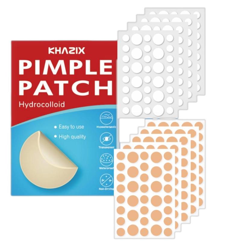 Round Shaped Acne Patch, 360pcs box Invisible Hydrocolloid Acne Covering Sticker, Facial Skin Care Product for Women & Men