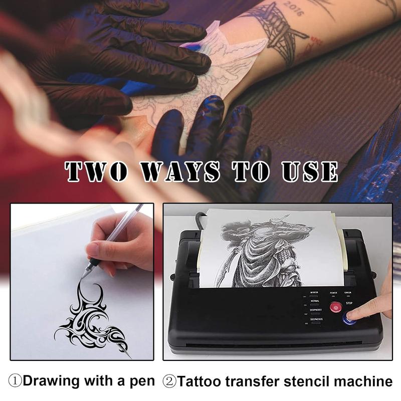 Tattoo Practice Skin with Transfer Paper - 20COUNT Tattoo Fake Skin and Stencil Paper Kit Includes 5COUNT Tattoo Practice Skin and 15COUNT Tattoo Transfer Paper for Beginners & Experienced Artists…