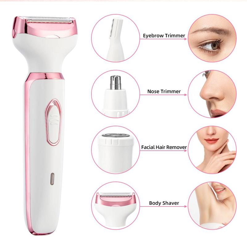 Comfort 4 in 1 Electric Lady Shaver, Body Hair Removal Epilator, Cordless Body Beauty Instrument, Cruel Summer, Gift for Christmas, Fall Gift, Christmas List Ideas 2025, Christmas Gift