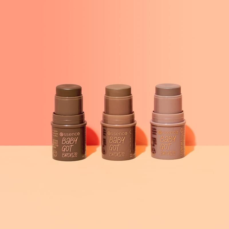 essence | Baby Got Bronze | Cream Bronzer Stick Easy to Apply & Blend | Vegan & Cruelty Free | Free From Gluten, Parabens, Preservatives, & Microplastic Particles (10 | Cinnamon Spice)