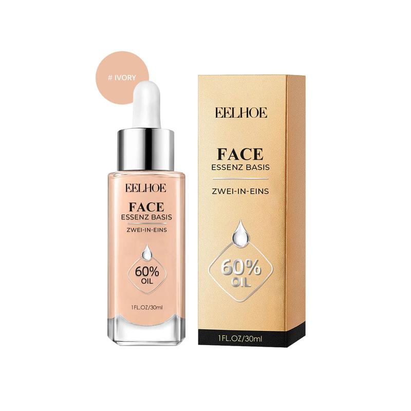 EELHOE Face Firming Liquid Foundation, Skin Concealer Long-Lasting Long-Lasting Makeup Full Moisturizing And Brightening Skin Tone Beauty Base Makeup