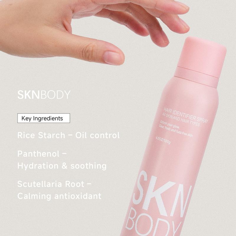 SKNBODY Hair Identifier Spray and Dermaplaner Set