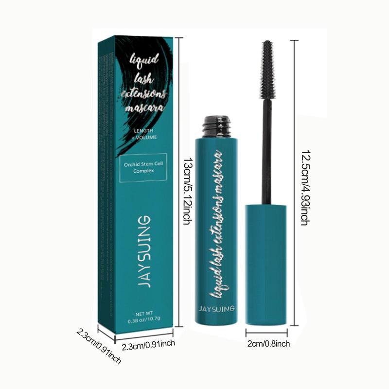 Long-lasting Lash Curling Mascara, Natural Quick Drying Eyelash Extensions Volume Building Mascara, Eye Lashes Lengthening Volumizing Styling Mascara Stick