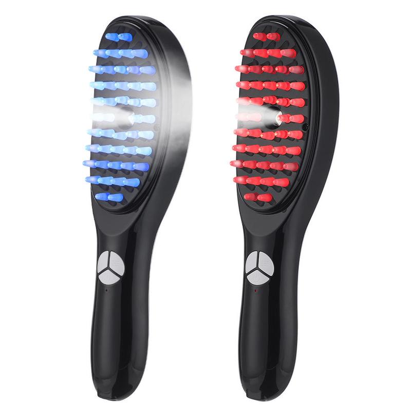 Electric Massager Comb ,Comfor Head Scalp Massage Comb with Vibrating Function and Steamer Spray，Gift for Family