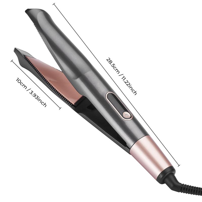 2 in 1 Hair Straightener & Curler, 1 Box Negative Ion Hair Straightener, Professional Hair Styling Tool for Women & Girls Home & Salon Use