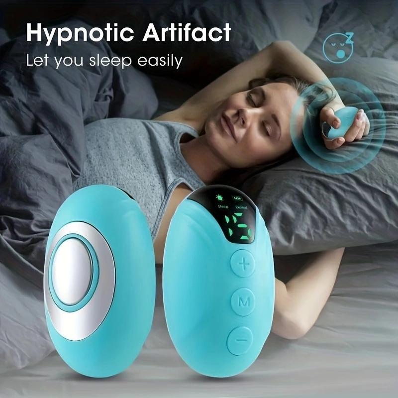 Smart Handheld Sleep Aid Machine, Portable Personal Care Sleep Aid Appliance, Sleep Helper Tool, Wireless Comfort Handheld Sleep Instrument, Body Care Vibration Massage Products, Christmas Gift