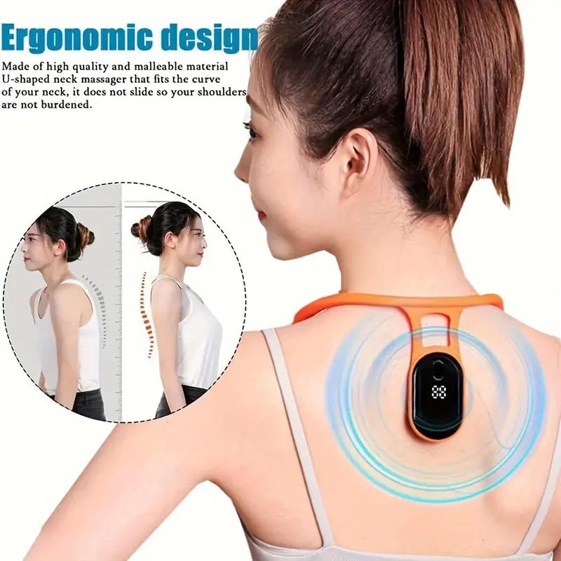 Neck Soothing Instrument for Comfort and Body Shaping - Portable Neck Lymphatic Massager