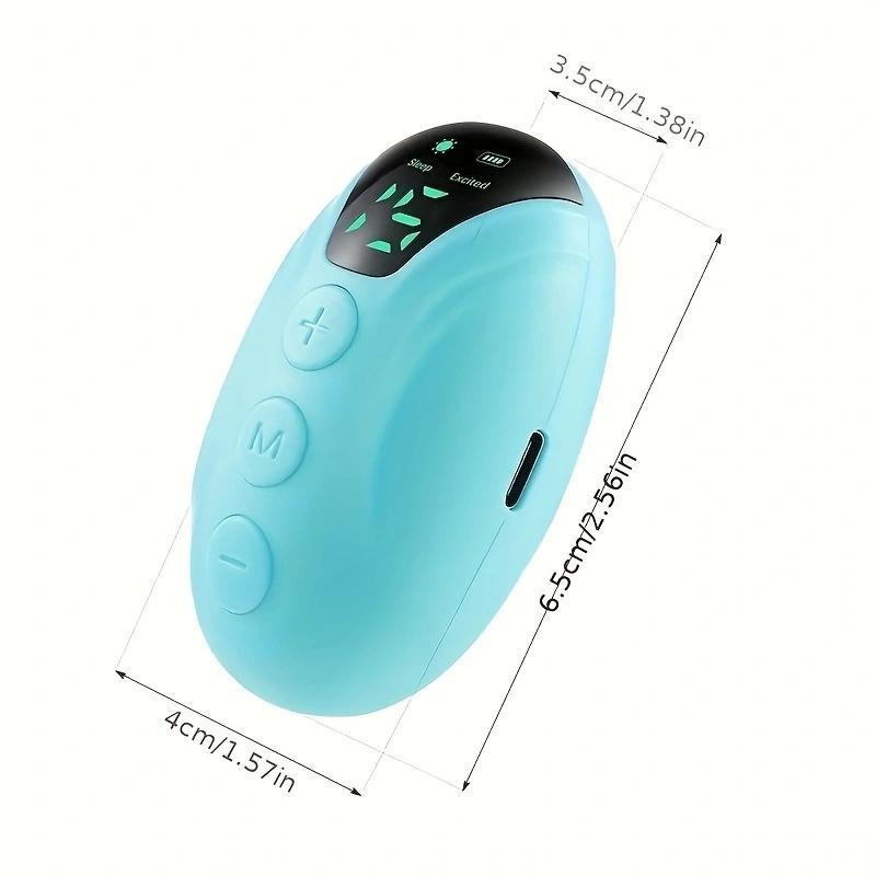 Smart Handheld Sleep Aid Machine, Portable Personal Care Sleep Aid Appliance, Sleep Helper Tool, Wireless Comfort Handheld Sleep Instrument, Body Care Vibration Massage Products, Christmas Gift