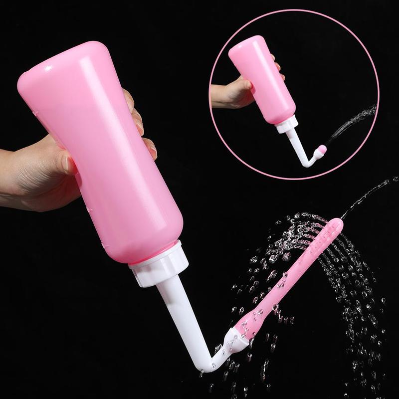 Shower Cleaning Tool, 1 Count Portable Feminine Cleansing Tools with Long & Short Nozzle Shower Head, Body Care Accessories for Women, Christmas Gift