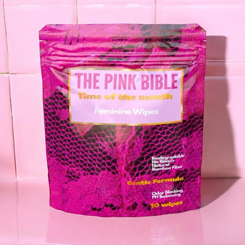 The Pink Bible PH Balancing & Odor Blocking Feminine wipes