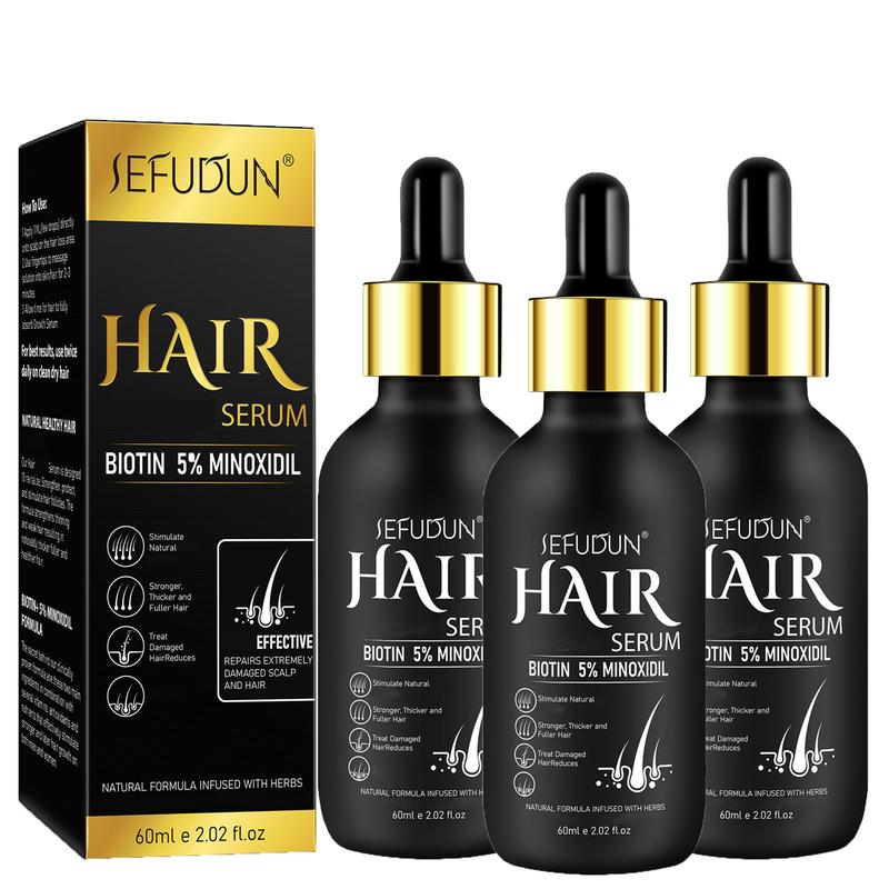 SEFUDUN 5% Μinoxidil Hair Serum 60ml -for Normal Hair - Haircare