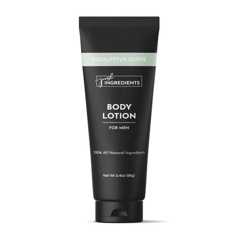 Just Ingredients Men's Body Lotion - Eucalyptus Clove