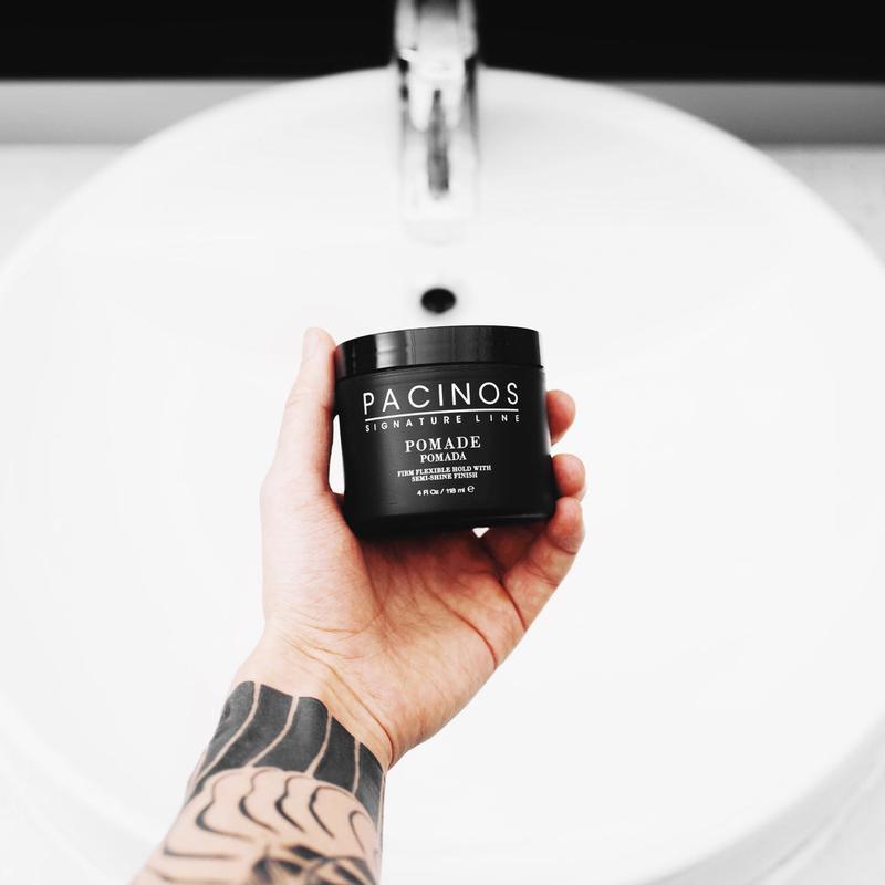 Pomade 4 oz -  Signature Line PACINOS Pomade - Firm Hold Pomade