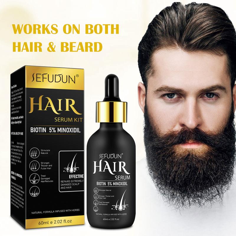 SEFUDUN 5% Μinoxidil Hair Serum 60ml -for Normal Hair - Haircare