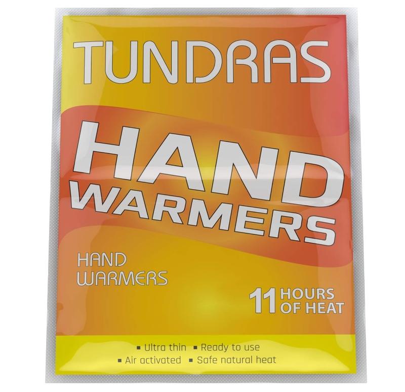 Hot Hand Warmers 11 Hours Long Lasting - 40 Count - Natural Odorless Safe Single Use Air Activated Heat Packs for Hands, Toes and Body - Up to 11 Hours of Heat - TSA Approved