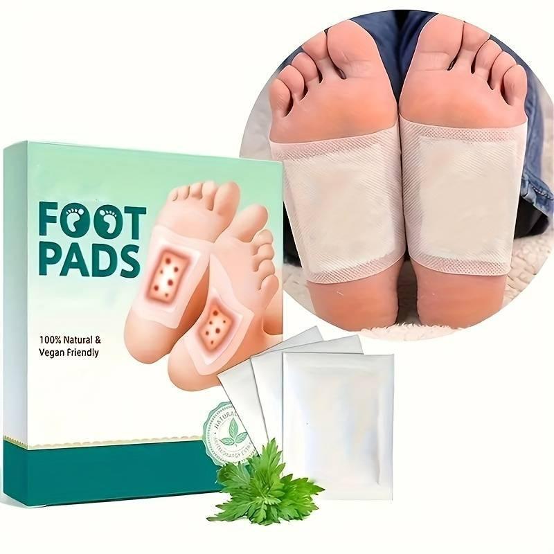 10pcs Foot Patch, Deep Cleansing Foot Pad, Foot Care Patch For Stress Relief, Foot Care Product