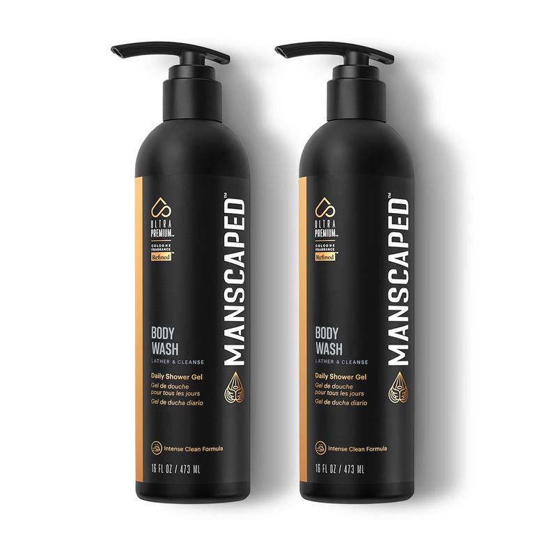 MANSCAPED® Men’s UltraPremium Body Wash, Luxurious Clean Formula Infused with Aloe Vera and Sea Salt, Refreshing and Nourishing Daily Shower Gel for Hydrating Skin