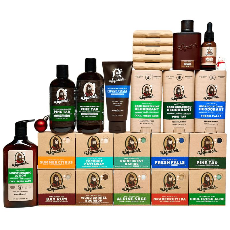 Dr. Squatch - Holiday Haul - Stock Up For Your Favorite Man Gift Hair Care