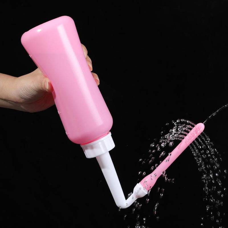 Shower Cleaning Tool, 1 Count Portable Feminine Cleansing Tools with Long & Short Nozzle Shower Head, Body Care Accessories for Women, Christmas Gift