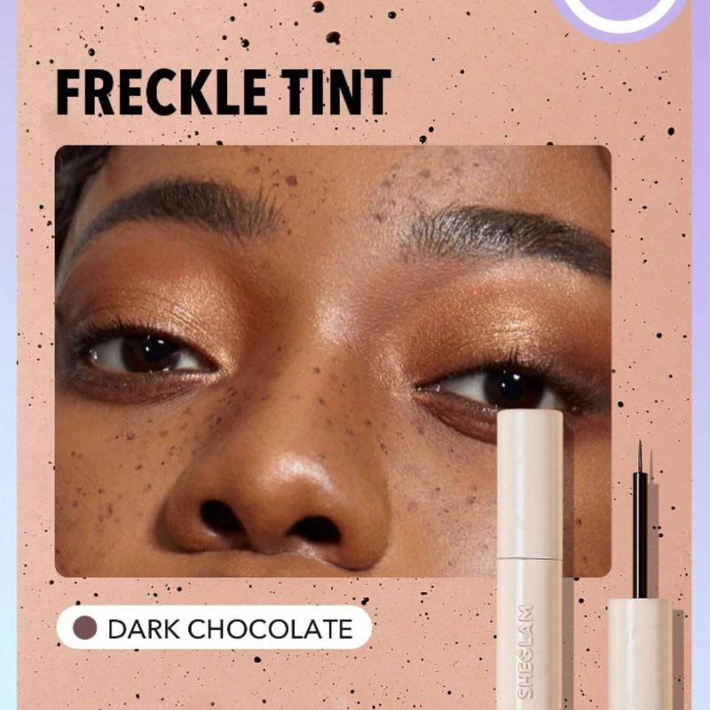 SHEGLAM Freck Please Freckle Tint - Long Lasting Natural Multi-Use Liquid Contour & Bronzer for Smooth Face Makeup - Cosmetic