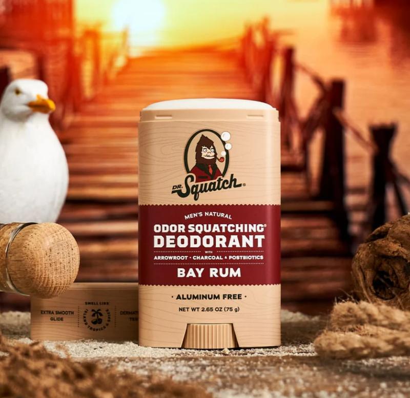 Dr. Squatch - Bay Rum Deodorant - Body Care for Men