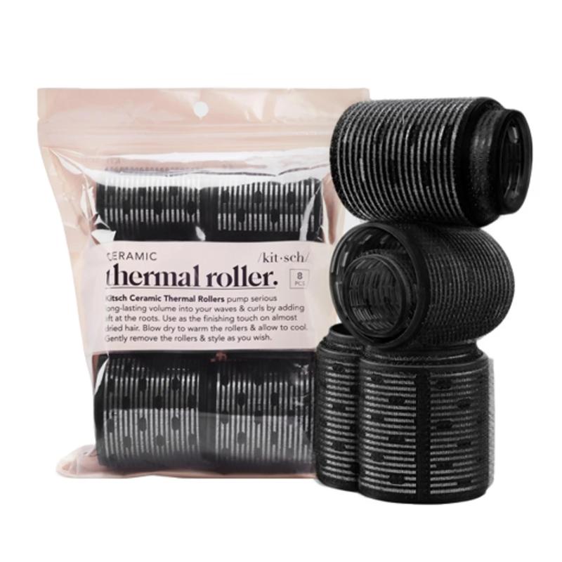 Hair Rollers | Ceramic 8 Pack from KITSCH Haircare Heatless