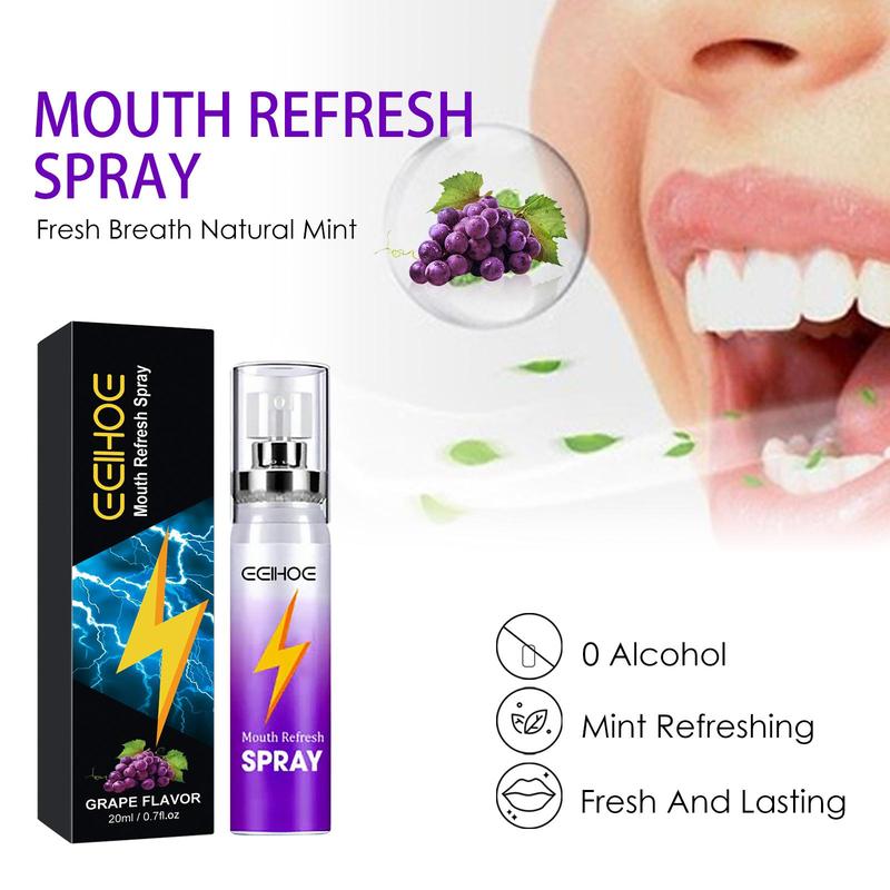 Portable Oral Spray, 2 Boxes Natural Extracts Mouth Freshening Spray, Oral Care Product for Men & Women, Daily Oral Care Product, Christmas Gift