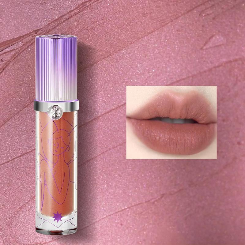 Moisturizing Matte Lipstick, Long Lasting Easy Coloring Velvet Matt Finish Lip Gloss, Suitable for All Occasions Lip Makeup, Girls and Women Makeup Accessories