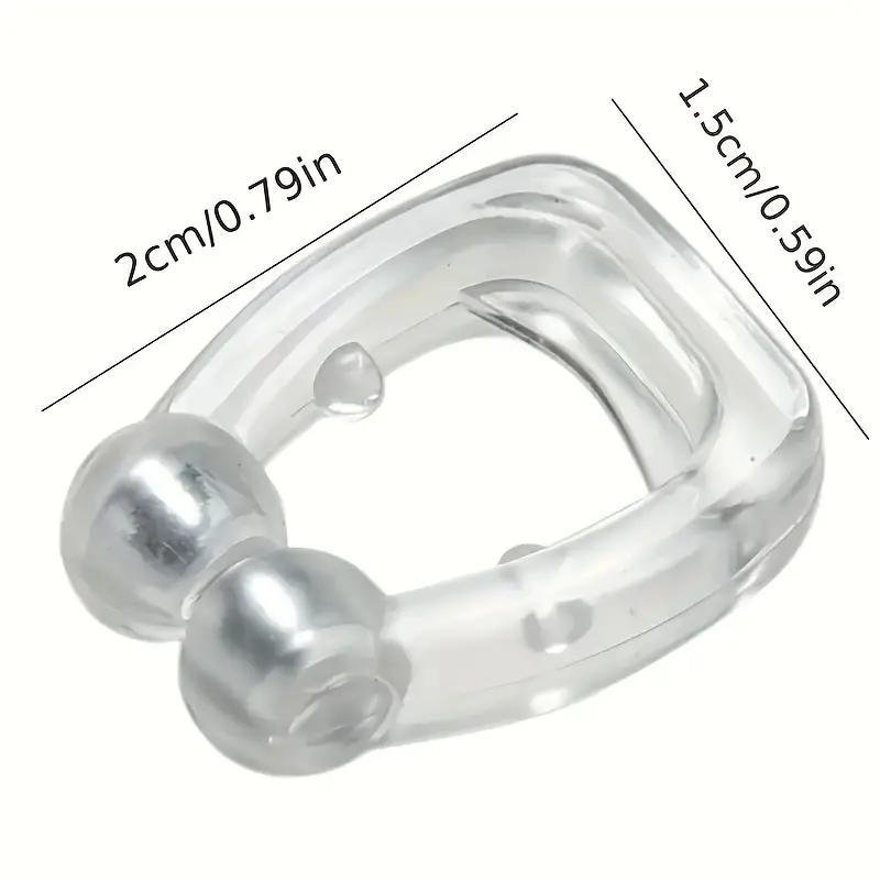 Magnetic Anti-snoring Nose Clip, Portable Mini Snore Stopper, Snore Relief Nose Clip, Sleep Aid Nose Clip, Manual Massage Tool for Home & Travel