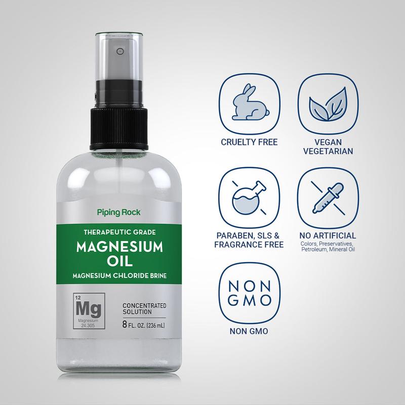 Magnesium Oil, 8 fl oz (236 mL) Spray Bottle