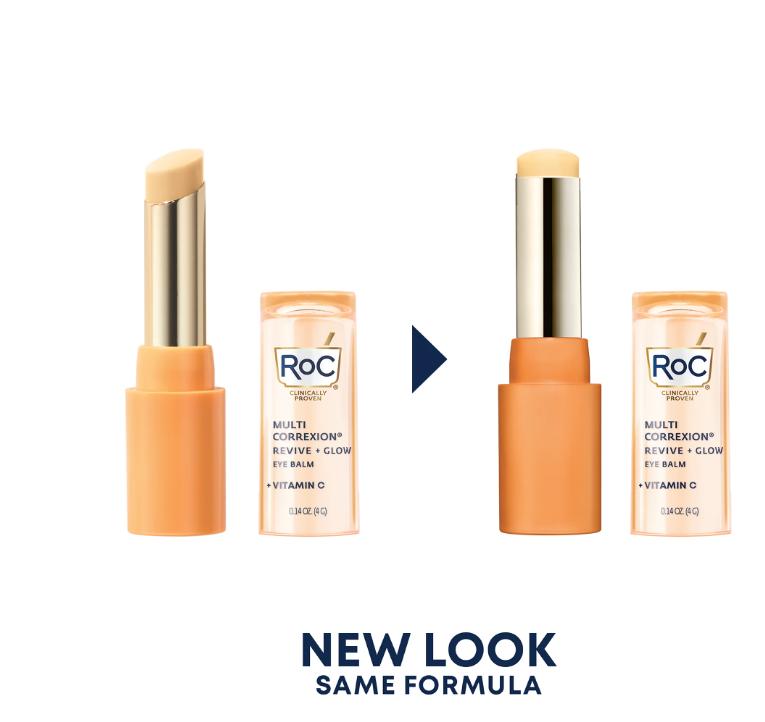 RoC Multi Correxion Revive + Glow Vitamin C Eye Balm, 0.14oz - Moisturizers for Skin - Skincare