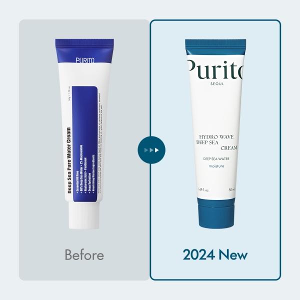 [Purito Seoul Official] Hydro Wave Deep Sea Cream_Vegan & Cruelty Free