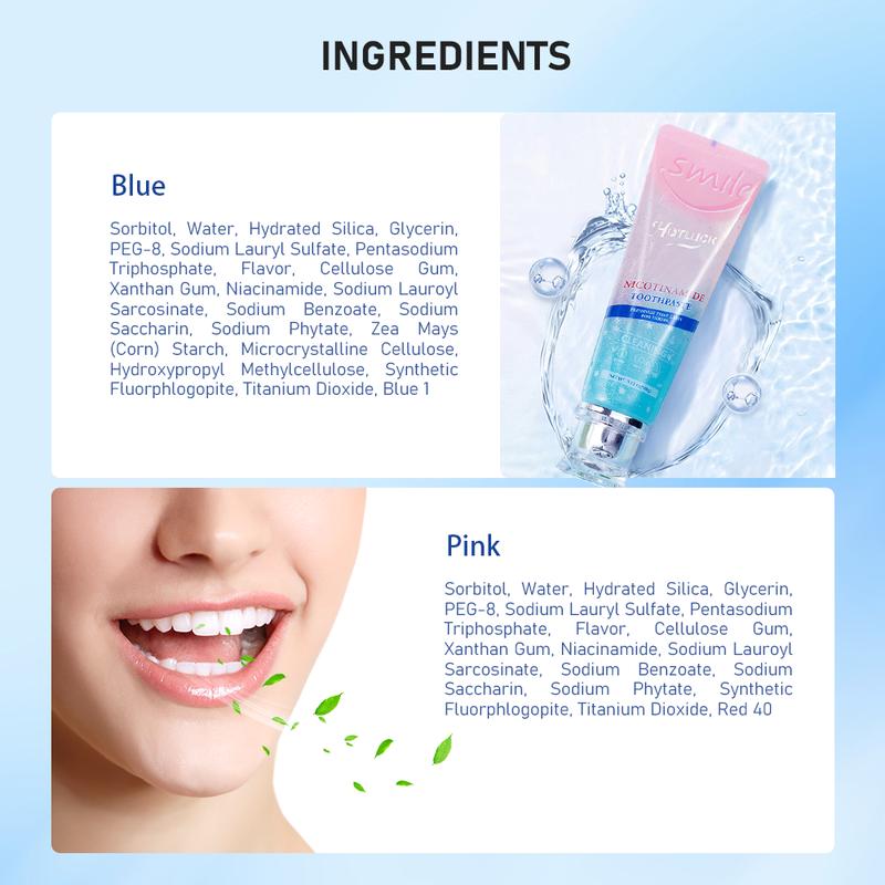 Hotluck Niacinamide Whitening Toothpaste Mint Oral