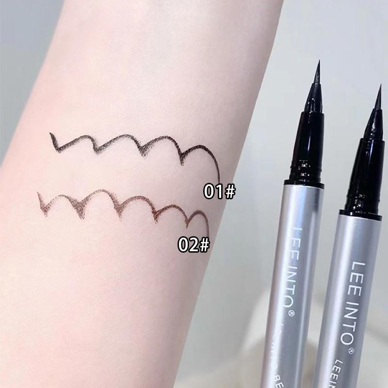 Waterproof Eyeliner Pen (2pcs), Long Lasting Eyeliner Pencil with Precise Flexible Tip & Comfortable Grip, Professional Eye Makeup Tool, Easy To Apply for Eye Makeup