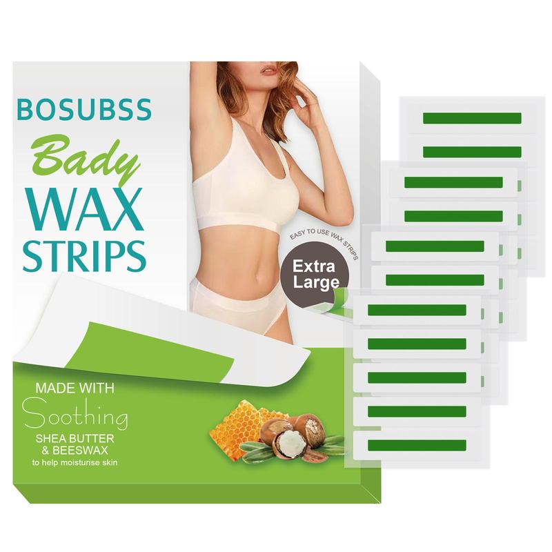 Painless Hair Removal Wax Strips, 20pcs 50pcs Body Waxing Strips, Gentle Nonirritating Beauty & Personal Care Product for Women & Girls