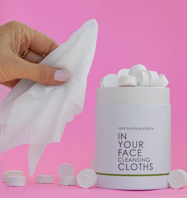 IN YOUR FACE SKINCARE - CLEANSING CLOTHS