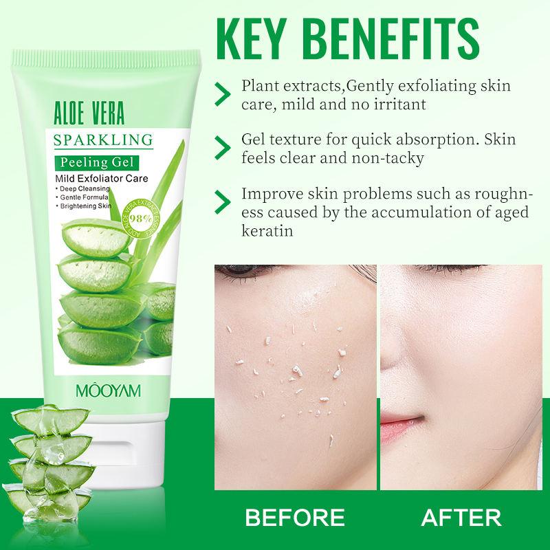 Purifying Exfoliating Gel Moisturizing Cleanses Give Your Skin A Boost Clears Away Old Skin exfoliant e Skincare Skin Repair