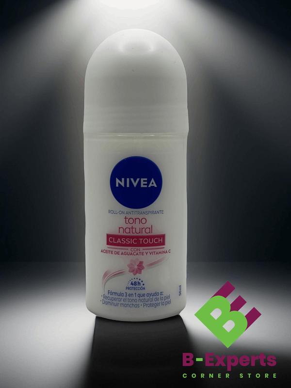 Nivea Roll-On Antitranspirante tono natural Disminuye Manchas Female 50 ml Body Care Moisturize